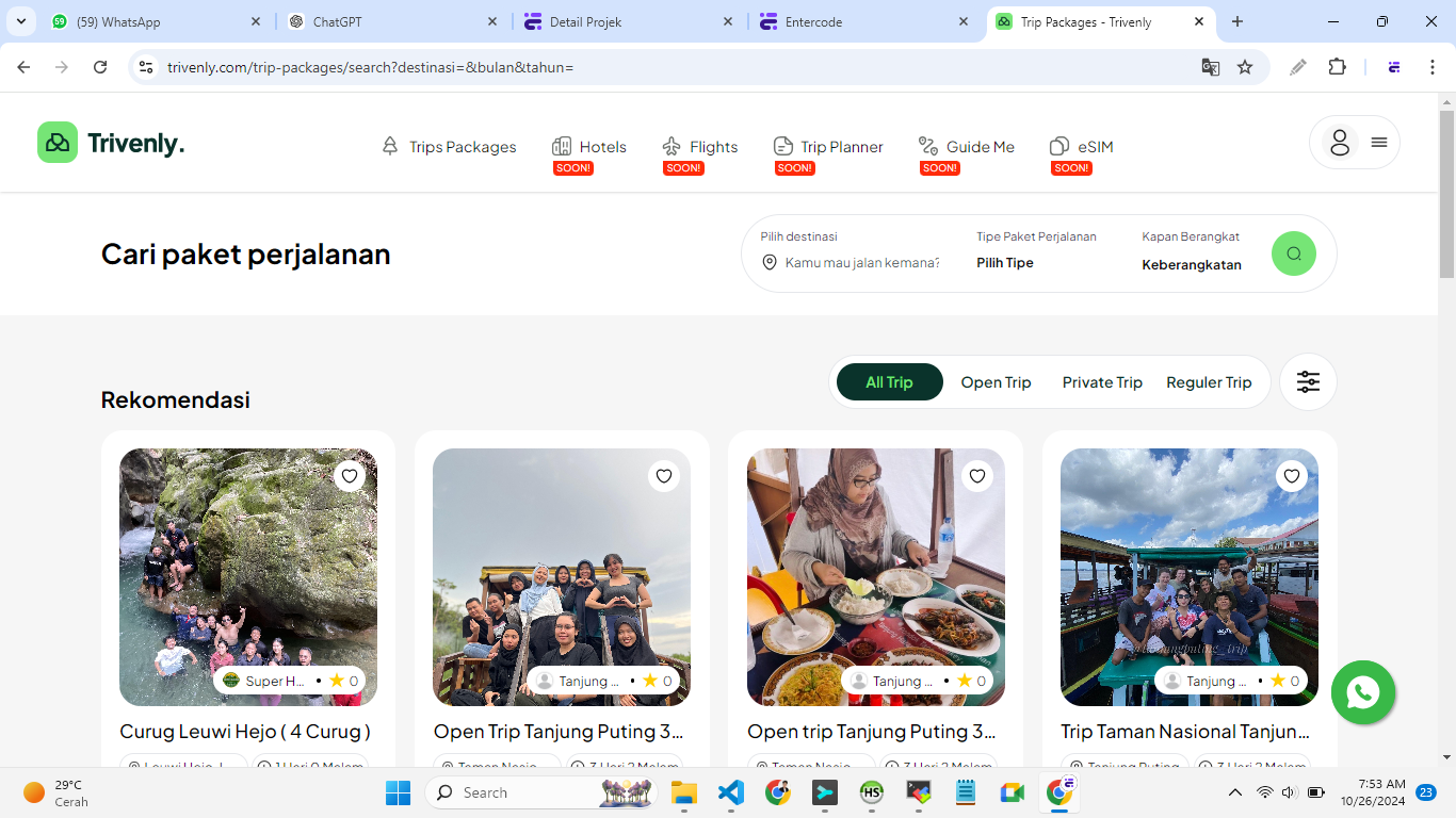 Trivenly.com | Travel Marketplace